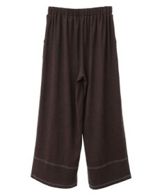 Green Parks 配色ステッチ楊柳イージーパンツ