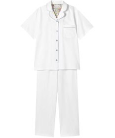 une nana cool MADE WITH LIBERTY FABRIC 綿100％ハイゲージ天竺 半袖パジャマ