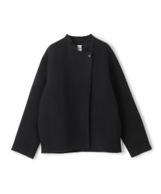 BEIGE， 【andGIRL 秋号掲載】LEMOORE / ウールリバースタンドカラーショートコート