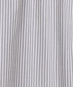 J.PRESS YORK STREET 【WOMEN】バックボタン ストライプブラウス