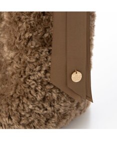 UNBILLION カシュカシュ cachecache / 下がりグログランボアトートバッグ