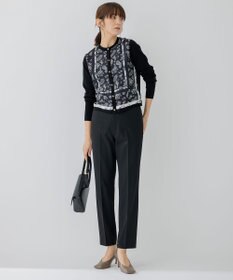 23区 【洗える】ストレッチツイル センタープレス パンツ