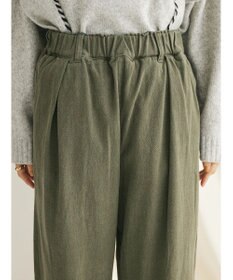 CRAFT STANDARD BOUTIQUE ピグメントツイル　Ｗタックリラックスパンツ