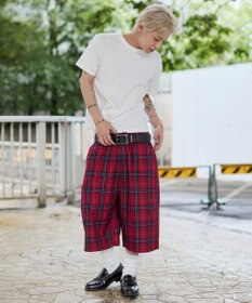 WEGO バギーチェックショーツ