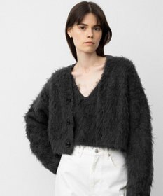 NAVE 【Nave】モヘアシャギー ショートカーディガン