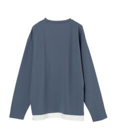 CRAFT STANDARD BOUTIQUE 梨地カットフェイクレイヤードＬ／Ｓ　ＴＥＥ