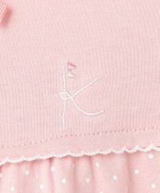 組曲 KIDS 【110-140㎝】 ドットティアードチュニック