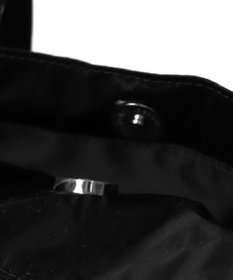 WEGO サテンリボンチャーム付きボストンバッグ