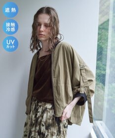 YECCA VECCA 【UVカット/接触冷感/遮熱】COOL5分袖MA-1