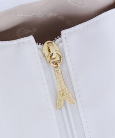 Maison de FLEUR トリコロールスクエアトートバッグ