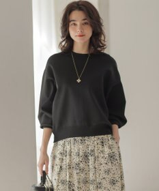 組曲 L オーガンスウェット ニット