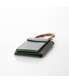 UNBILLION perche バンブーハンドルゴートモバイルウォレットショルダー