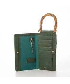 UNBILLION perche バンブーハンドルゴートモバイルウォレットショルダー