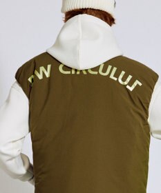 PW CIRCULUS 【撥水加工 / ストレッチ】【MEN】キルティング中綿ベスト ゴルフ