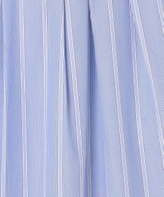 J.PRESS LADIES 【洗える】 セルロース タイプライター ストライプ フレアー スカート