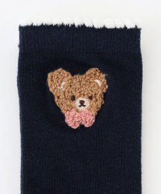 ANY KIDS ハイソックス（アニマル サガラ刺繍）