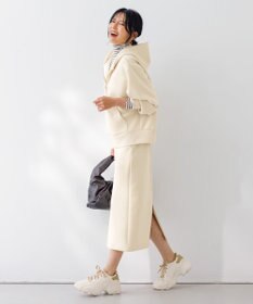 UNFILO 【暖かさ＆着心地の良さで大ヒット】コットンカシミヤ タートルネックカットソー