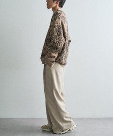 CRAFT STANDARD BOUTIQUE ペイズリー柄ニットプルオーバー