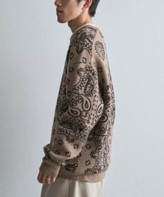 CRAFT STANDARD BOUTIQUE ペイズリー柄ニットプルオーバー