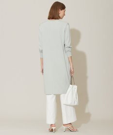 ICB 【WEB限定カラーあり・接触冷感・UVケア・洗える】 シンセティックハイゲージ ロングカーディガン