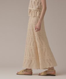 GRACE CONTINENTAL クロシェレーススカート