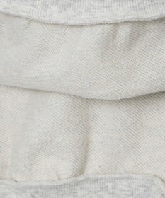 WEGO パイピング切替ショートハーフZIPスウェット