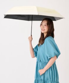 MOONBAT 【遮光100％/３秒で折りたためる日傘】晴雨兼用 折りたたみ傘 ウラワザ バイカラー