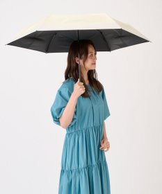 MOONBAT 【遮光100％/３秒で折りたためる日傘】晴雨兼用 折りたたみ傘 ウラワザ バイカラー