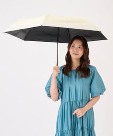 MOONBAT 【遮光100％/３秒で折りたためる日傘】晴雨兼用 折りたたみ傘 ウラワザ バイカラー