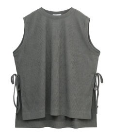 Green Parks サイドリボンノースリーブチュニック