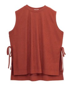 Green Parks サイドリボンノースリーブチュニック