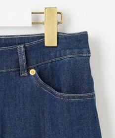 ANY SIS 【洗える】セミワイド デニムパンツ