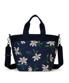 LeSportsac BUCKET TOTE/フローラルブルームズネイビー