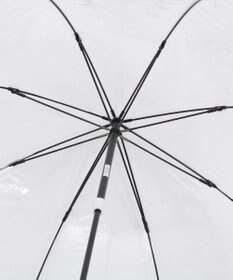 MOONBAT 【雑誌掲載／non・no】フルトン (FULTON) Birdcage ワンポイントロゴ 長傘 透明傘