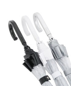 MOONBAT 【雑誌掲載／non・no】フルトン (FULTON) Birdcage ワンポイントロゴ 長傘 透明傘