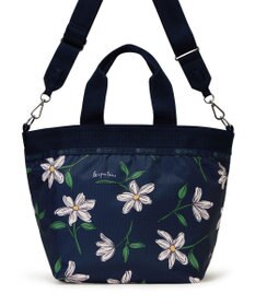 LeSportsac BUCKET TOTE/フローラルブルームズネイビー