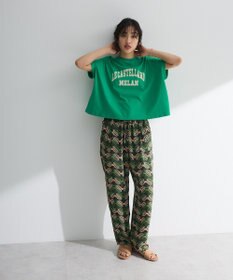 Green Parks 袖折り返しカレッジＴシャツ
