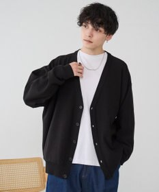 WEGO 【ユニセックス着用ITEM/紫外線対策/冷房対策】オーバーフィットドライタッチカーディガン