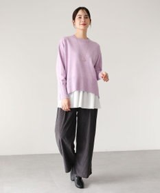 Green Parks ふわもっちニットプルオーバー