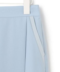 ICB 【接触冷感・UVケア・速乾・洗える】FluidBackSatin ナロースカート