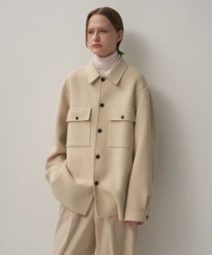 ATON MERINO DOUBLE MELTON | CPOジャケット - UNISEX