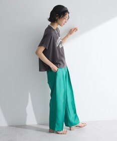 Green Parks 袖折り返しカレッジＴシャツ