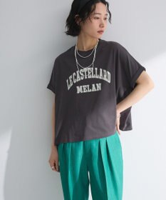 Green Parks 袖折り返しカレッジＴシャツ