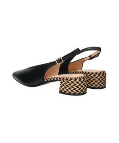 INTER-CHAUSSURES 【INTER-CHAUSSURES】ポインテッドトウVカットバックバンド