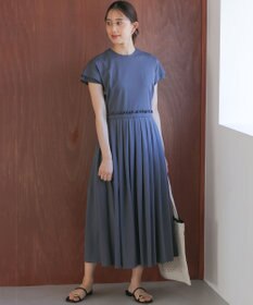 組曲 【先行予約】サマージャージーフィットアンドフレア ワンピース