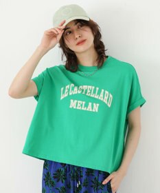Green Parks 袖折り返しカレッジＴシャツ