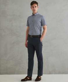 GOTAIRIKU 仕事で着られる綿パン【吸水速乾/ストレッチ/折り目加工】クールマックスコットンパンツ_ノータック（26年モデル）