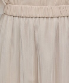 GRACE CONTINENTAL 刺繍チュールスカート