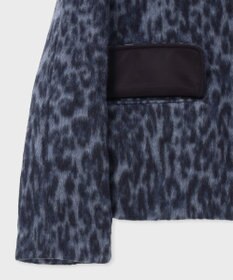 Paul Smith ウールブレンド レオパード スタンドブルゾン