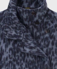 Paul Smith ウールブレンド レオパード スタンドブルゾン